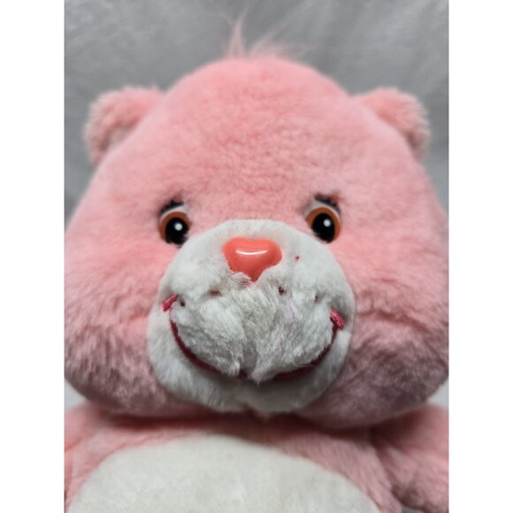 Care Bears PINK CHEER 13" Plush Stuffed Animal Vintage 2002 Play Along - Picture 3 of 9
